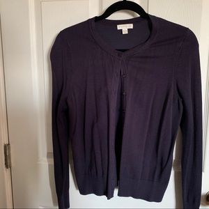 Navy Blue Cardigan